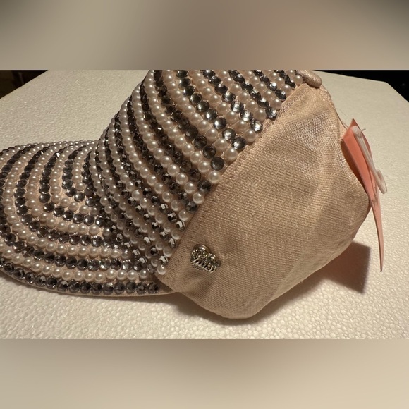 Juicy Couture Cream and White Knitted Hat main image 8